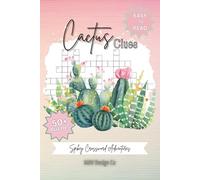 Cactus Clues Spikey Crossword Adventures, Easy to Read, 50+ Puzzles: Crosswords with Easy to Read Print about succulents, cactus, plants and More | ... for plant lovers, teachers and free times