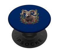 Cactus de Oveja Cachorn y Clarete de Colorado PopSockets PopGrip Adhesivo