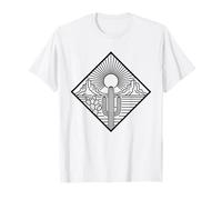 Cactus del Desierto Vintage Cactus Occidental Arte rústico del suroeste Camiseta