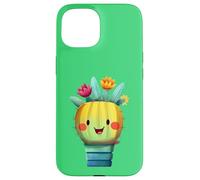 Cactus floreciente cactus suculentas amante flor silvestre lindo Carcasa para iPhone 15