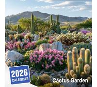 Cactus Garden Calendar 2026: Discover the Beauty and Resilience of Cacti