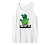 Cactus Hugger no Puede Tocar Este sarcástico Camiseta sin Mangas