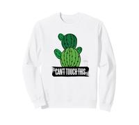 Cactus Hugger no Puede Tocar Este sarcástico Sudadera
