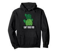 Cactus Hugger no Puede Tocar Este sarcástico Sudadera con Capucha