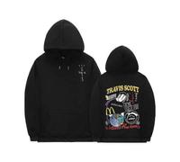 Cactus Jack Hoodie Men Women Double-sided Logo Print LOOK MOM I CAN FLY Travis Scott Hoodies Unisex Fashion Hip Hop Streetwear -NMAOV NL