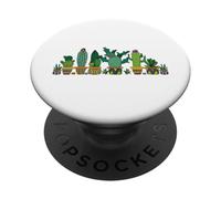 cactus Jardinero cactus plantas de recolección de cactus PopSockets PopGrip Adhesivo