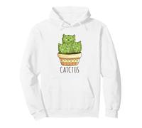 Cactus Jardinero Gato Plantas de recolección de Cactus Sudadera con Capucha