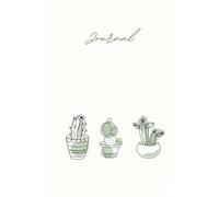 Cactus Journal: A cute plant-themed notebook for writing, journaling, or note taking.