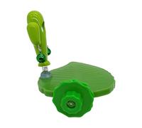 Cactus Leaves Cockatiel Play Stand - Sturdy Chew Resistant Construction, Textured Perches, Lightweight Easy Install, Safe Material | Bird Cage Accessories, Climbing, Beak Exercise, Parrot Engagement