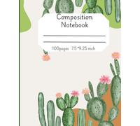 Cactus Notebook: A Cute and Stylish Succulent-Themed Journal for Notes, Lists, and Daily Thoughts