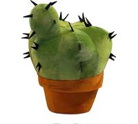 Cactus Plush Toy, 37 Cm Plant Pot Stuffed Throw Plushie Pillow Doll, Soft Fluffy Plant Friend Hugging Cushion - Present for Every