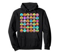 Cactus Pop Like Art Groovy 80s suculentas Coloridas Sudadera con Capucha