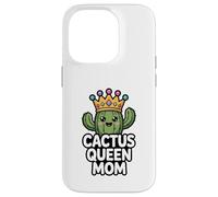 Cactus Queen Mom Divertido Día de la Madre Humor Carcasa para iPhone 14 Pro