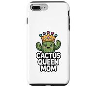Cactus Queen Mom Divertido Día de la Madre Humor Carcasa para iPhone 7 Plus/8 Plus
