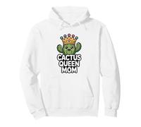 Cactus Queen Mom Divertido Día de la Madre Humor Sudadera con Capucha