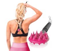 Cactus Scratcher Llavero telescópico rascador de espalda, alivio de picazón de doble cara con una sola mano para espalda, cuello, cabeza, barba y cuerpo, el mejor regalo para hombres y mujeres, color