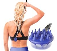 Cactus Scratcher Rascador de espalda retráctil para hombres, mujeres y niños, rascadores con una sola mano para aliviar la picazón con mango largo, extensible a 24.5 pulgadas, palo original, azul