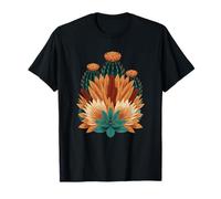 Cactus Suculentas Desierto Bloom Escena Naturaleza Camiseta