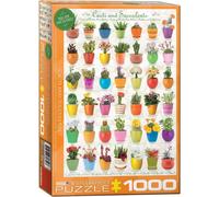 Cactus Y Suculentas 1000 Piezas Puzle Rompecabezas 680mm x 490mm ( Pz )