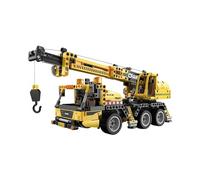 Cada Technic - Camión grúa - Grúa con Movimiento - De Color Amarillo - 658 Piezas - + 8 - (DEQUBE 927DE65005)