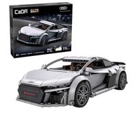 Cada - Audi R8 Coupé - 536 Piezas - Coche Deportivo a Escala 1:14 - App+RC - (DeQuBe 927DE57012)