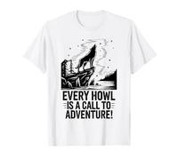 Cada aullido es un llamado a la aventura Wolf Camiseta