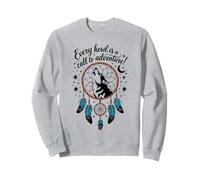 Cada aullido es un llamado a la aventura Wolf Sudadera