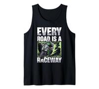 Cada camino es un entusiasta de las motocicletas Raceway Camiseta sin Mangas