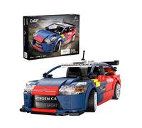 Cada Bricks - CITROËN C4 WRC (Sebastian LOEB) - Set de construcción - con R/C y Control por App - Producto Oficial Citroen - 329 Piezas - + 6 años - Escala 1:18 (DEQUBE 927DE51078)