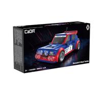 CaDA - Coches 1:24 - Renault 5 Maxi Turbo - 308 piezas | CADA - ref. CDC55038W 6948061930833 - Azul - Materiales mixtos