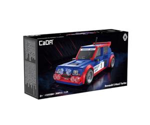 CaDA - Coches 1:24 - Renault 5 Maxi Turbo - 308 piezas | CADA - ref. CDC55038W 6948061930833 - Azul - Materiales mixtos