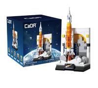 CaDA - Cohete Lunar Artemis Rocket - Set construcción - Colección dioramas NASA Space -197 pzas - +8 - (DeQuBe 927DE56044)