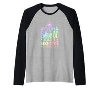 Cada Concha Cuenta una Historia de Sea-Cret Camiseta Manga Raglan