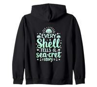 Cada Concha Cuenta una Historia de Sea-Cret Sudadera con Capucha