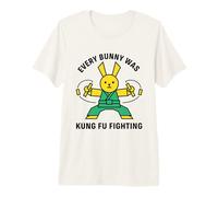 Cada Conejito era Kung Fu luchando contra el Karate Rabbit Camiseta Premium