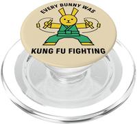 Cada Conejito era Kung Fu luchando contra el Karate Rabbit PopSockets PopGrip para MagSafe