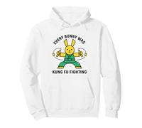 Cada Conejito era Kung Fu luchando contra el Karate Rabbit Sudadera con Capucha