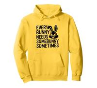 Cada conejito necesita somebunny a veces caza de huevos del día de Pascua Sudadera con Capucha