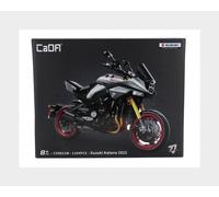 CaDA Set de construcción Suzuki CATANA 2022 – Moto de carretera Gris-Negro, 1104 piezas, 1:6 +8