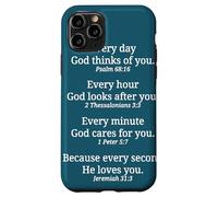 Cada día cada hora cada minuto Jesús te ama Carcasa para iPhone 11 Pro