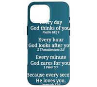 Cada día cada hora cada minuto Jesús te ama Carcasa para iPhone 16 Pro Max