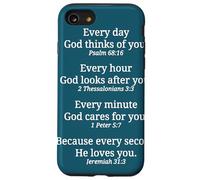 Cada día cada hora cada minuto Jesús te ama Carcasa para iPhone SE (2020) / 7 / 8