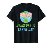 Cada Día es Día de la Tierra Amantes de la Naturaleza Camiseta