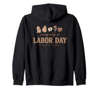 Cada día es el Día del Trabajo, Divertida Enfermera de Parto y Parto Sudadera con Capucha