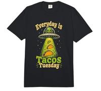 Cada Día es Martes de Tacos - Diseño Alieno Divertido Comfort Colors Adult Heavyweight T-Shirt