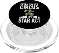 Cada día es un Circo y Soy el Payaso de la Ley Estrella PopSockets PopGrip para MagSafe