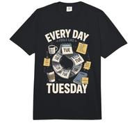 Cada Día Parece Martes Humor Oficina Comfort Colors Adult Heavyweight T-Shirt