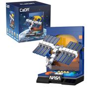CaDA - Estación Espacial Internacional - Set construcción - Colección dioramas NASA Space - 188 pzas - +8 - (DeQuBe 927DE56042)