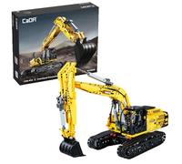 Cada - Excavadora Funcional - Set de construcción - 1072 Piezas - 8+ - (DeQube 927DE61082)
