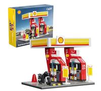 CaDA C66028 Estación de Shell de Garaje con Bloques de Construcción